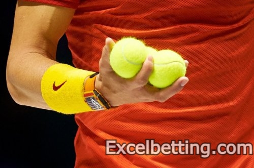 How to bet on tennis games: catch-up strategy for a break and betting on the score 40:40
